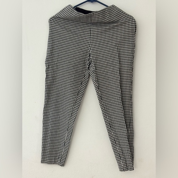 H&M Monochrome Checkered Trousers - Picture 1 of 3